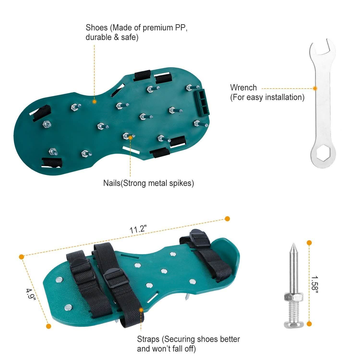 Earthwise Step-In™ Lawn Aerator Sandals - Image 7