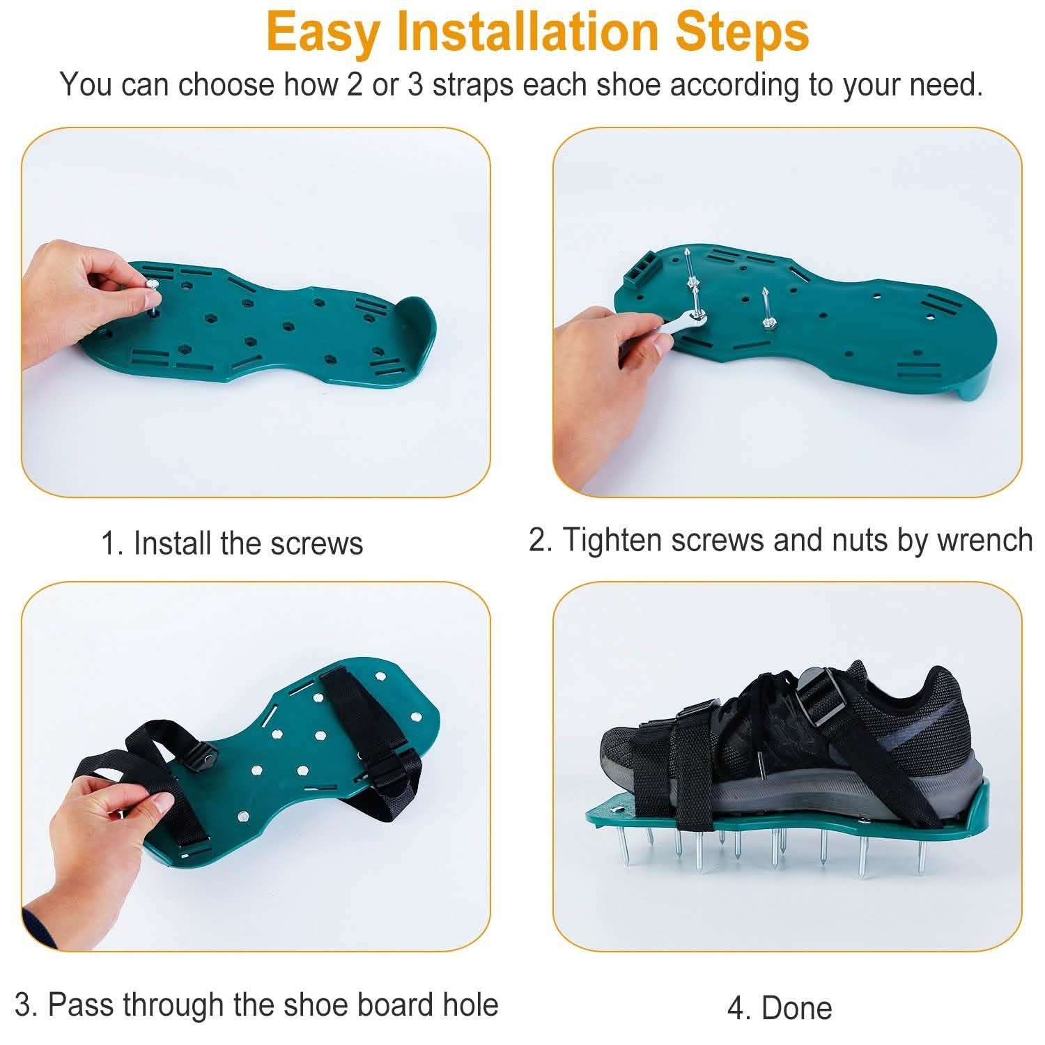 Earthwise Step-In™ Lawn Aerator Sandals - Image 8