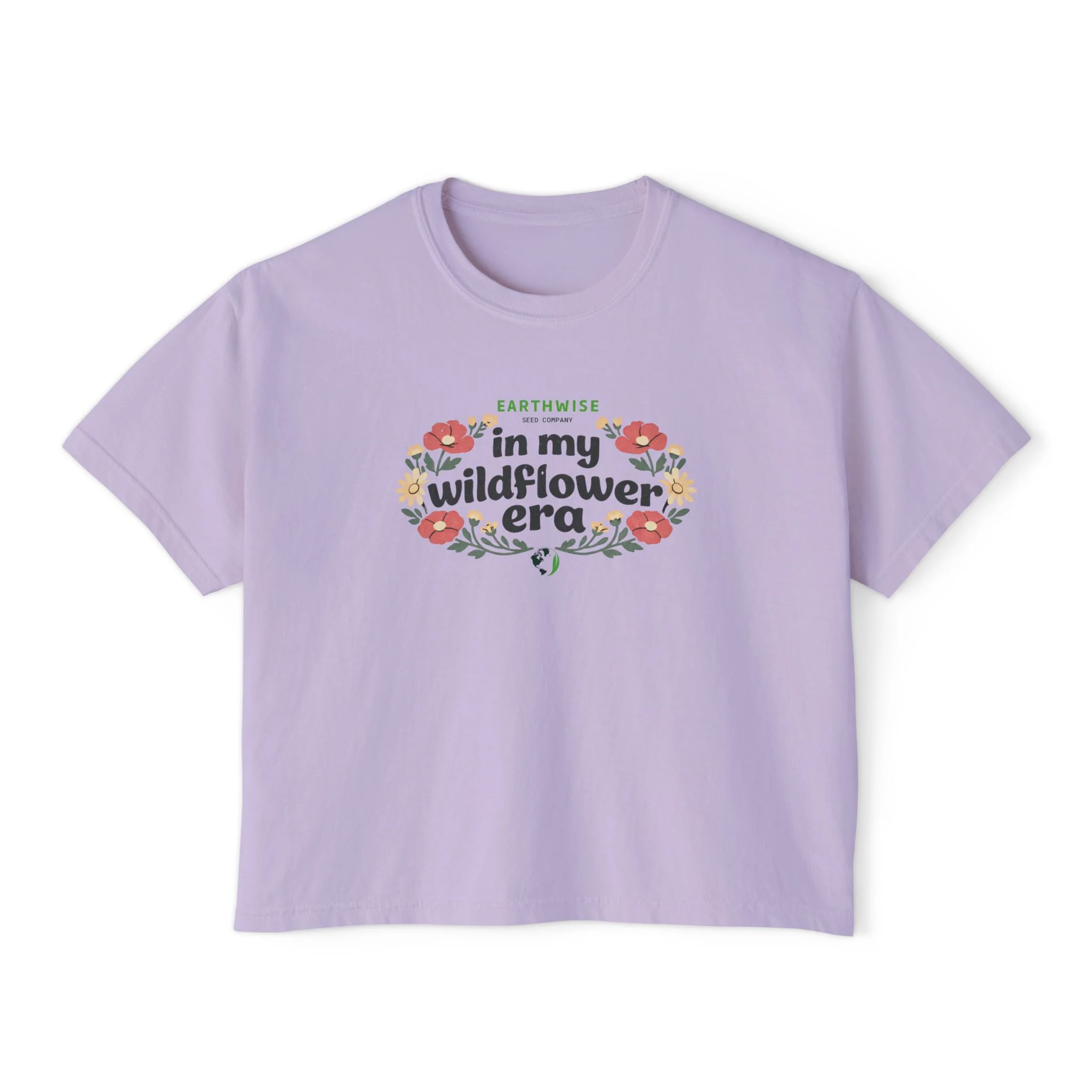In My Wildflower Era Boxy Tee - Image 3