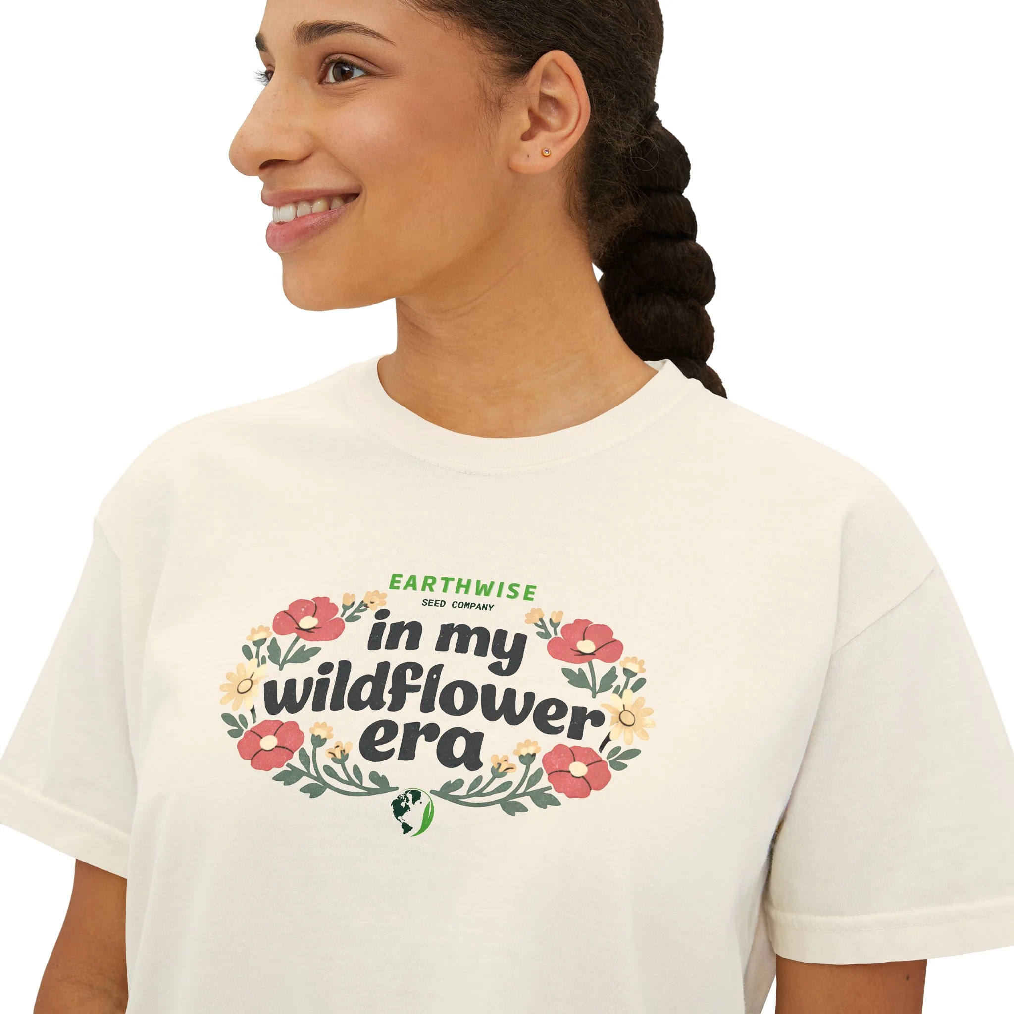 In My Wildflower Era Boxy Tee - Image 5