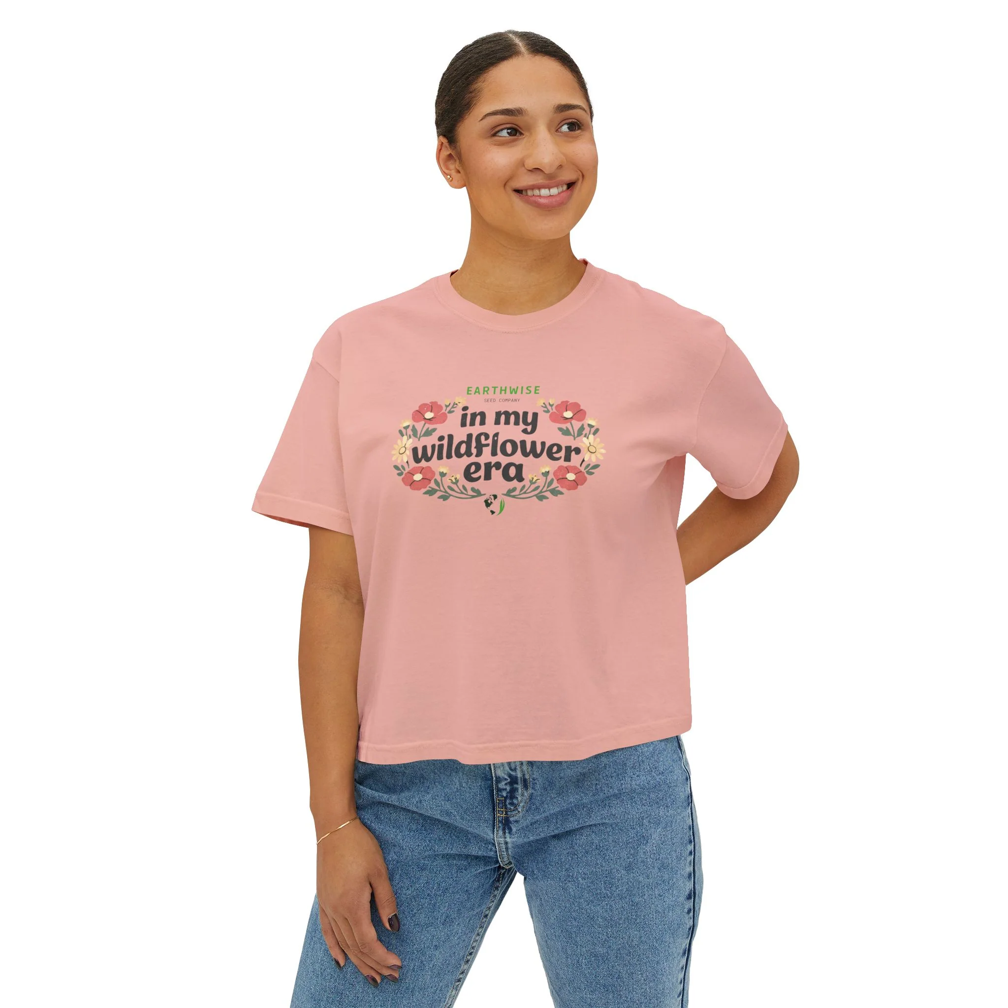 In My Wildflower Era Boxy Tee - Image 6