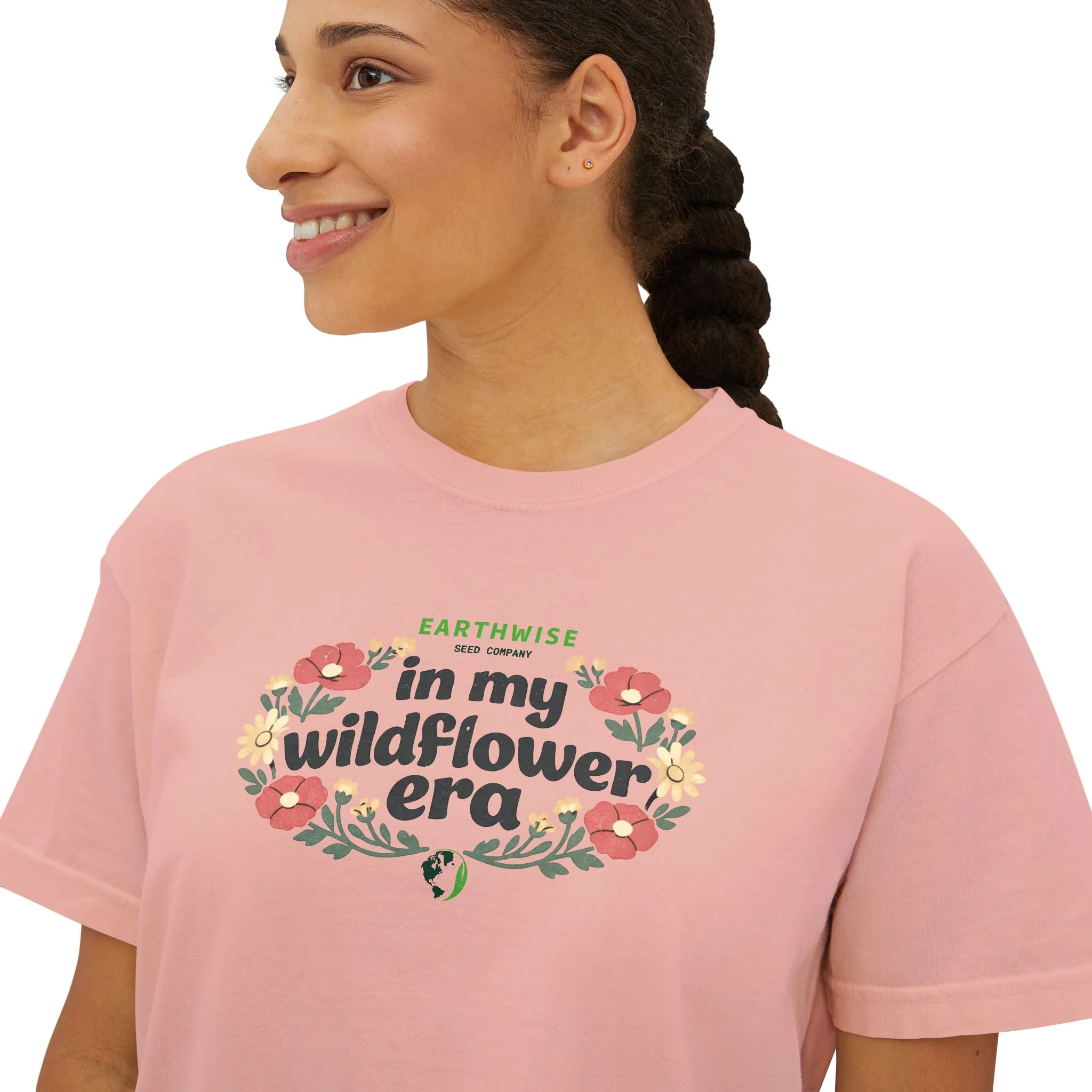 In My Wildflower Era Boxy Tee - Image 7