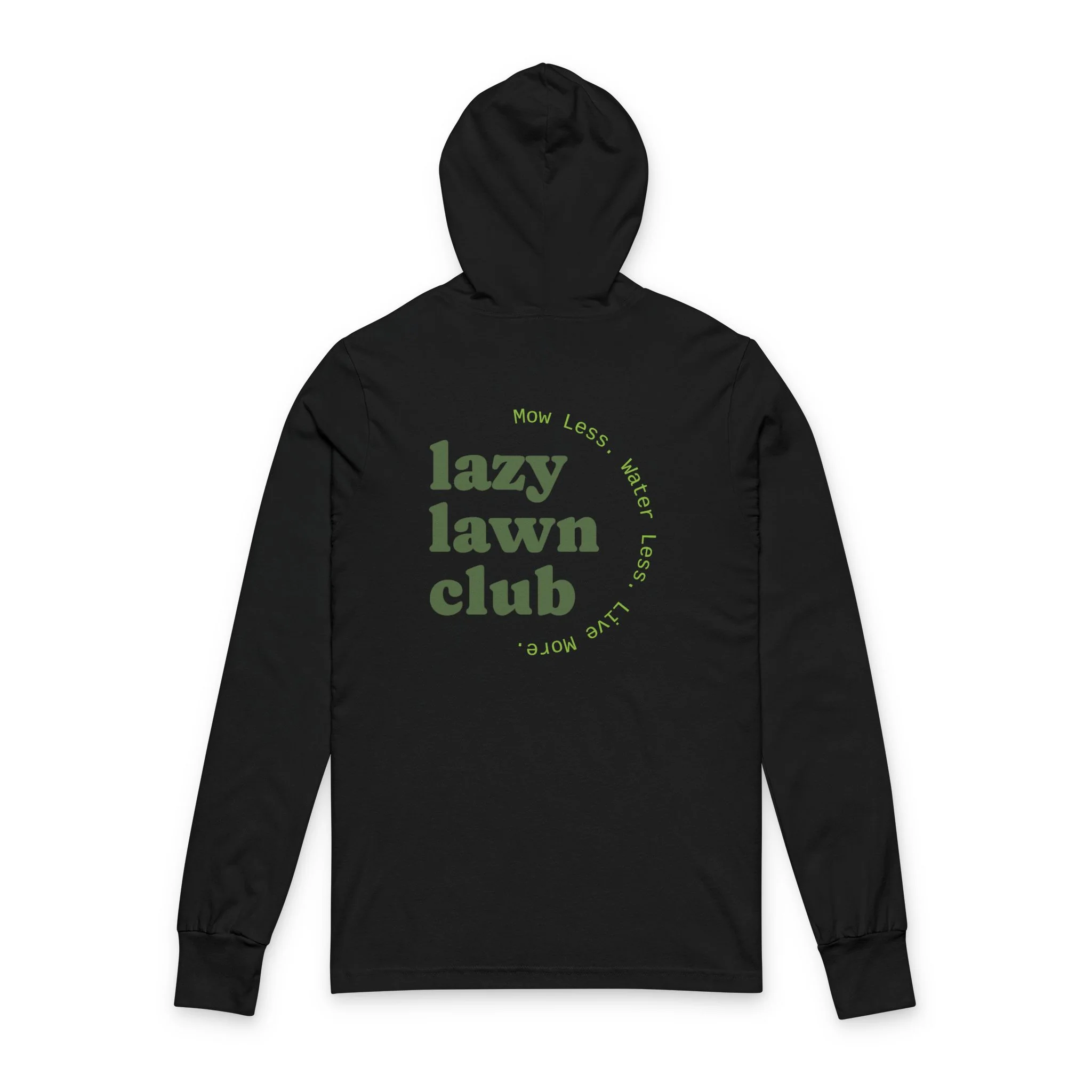 Lazy Lawn Club Hooded Long Sleeve Tee - Image 5