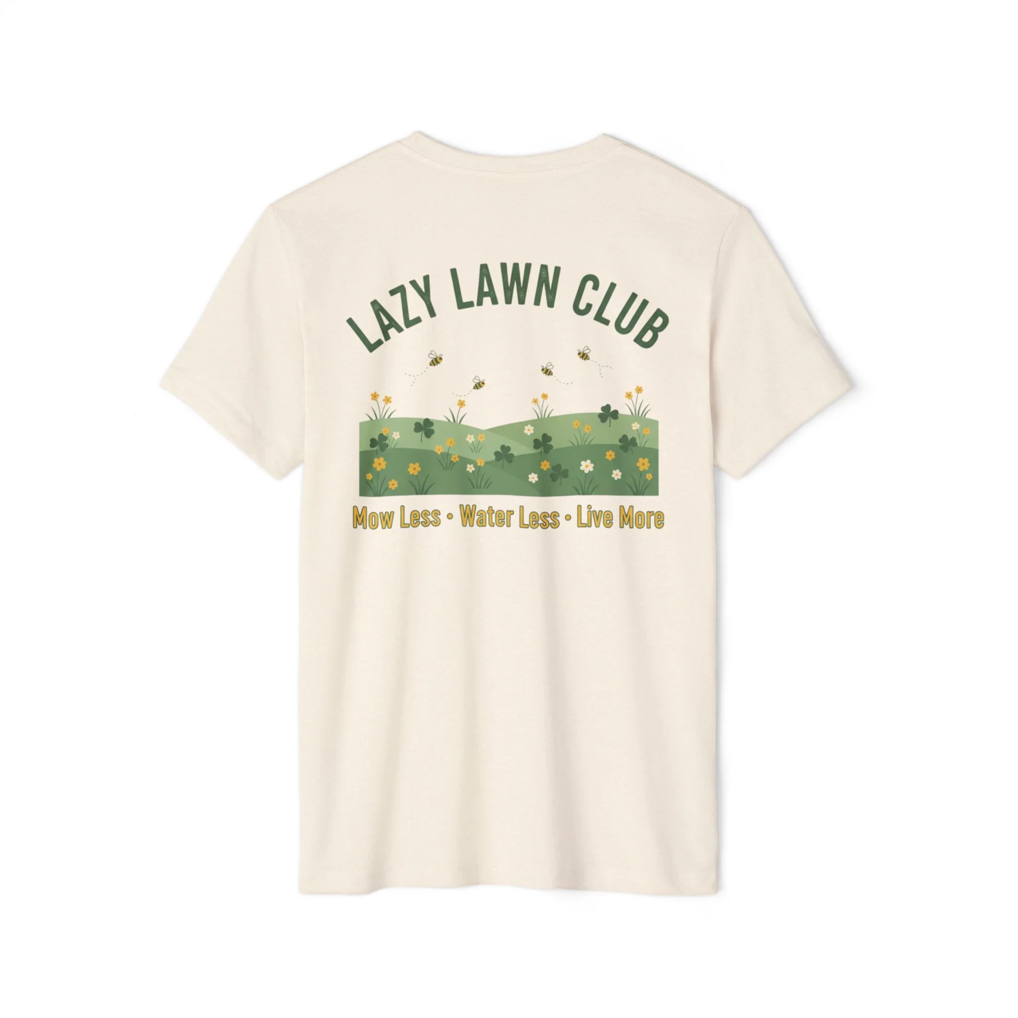 Lazy Lawn Club Recycled Organic T-Shirt - Image 6