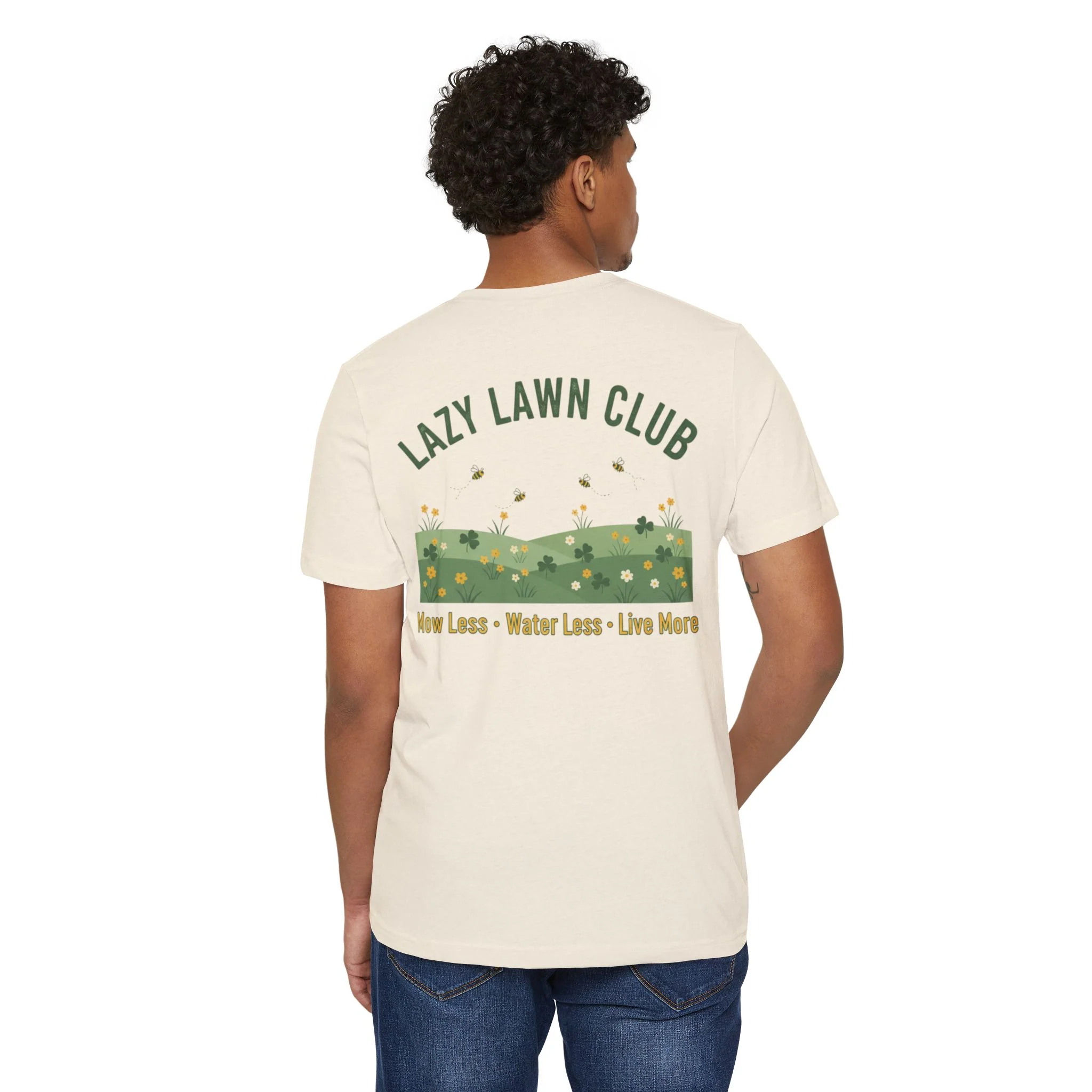 Lazy Lawn Club Recycled Organic T-Shirt - Image 7