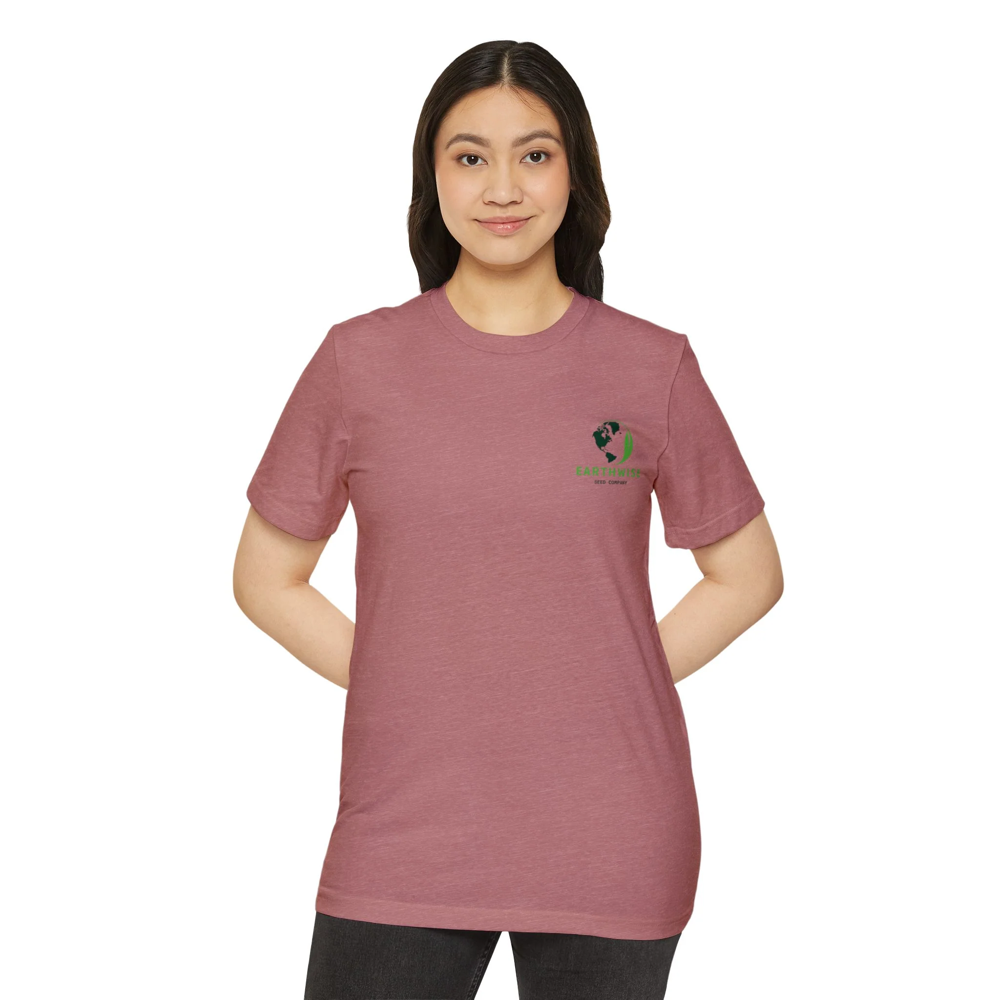 No Mow. All Glow. Recycled Organic T-Shirt - Image 5