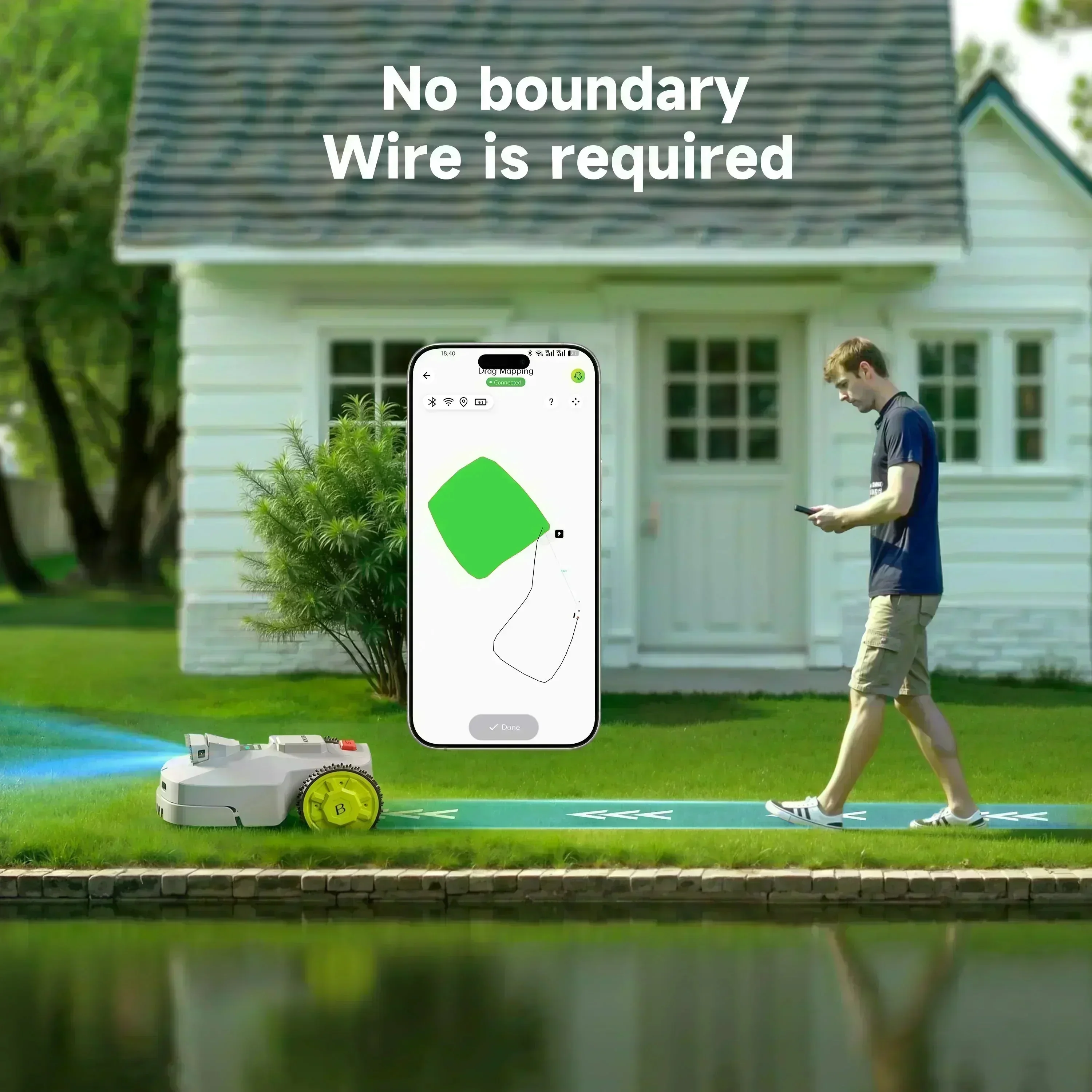 Earthwise Titan-100™ Robotic Lawn Mower - Image 3